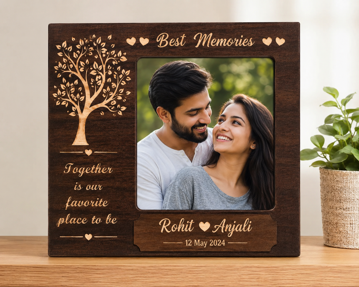 Personalized Baby Birth Details Frame
